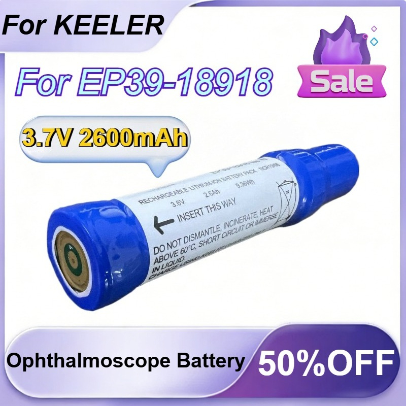 Medical Lab Equipment - Akumulator litowo-jonowy 3.7V 2600mAh do oftalmoskopu,